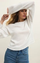 Load image into Gallery viewer, Z SUPPLY-BELLAMI CROCHET SWEATER
