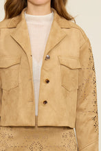 Load image into Gallery viewer, LUCY PARIS-PRESLEY FAUX SUEDE JACKET
