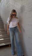GOOD AMERICAN-GOOD WAIST PALAZZO JEAN