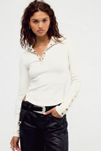 Load image into Gallery viewer, FREE PEOPLE- SURPLUS CUFF TOP
