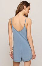 Load image into Gallery viewer, Z SUPPLY- GO EASY JERSEY DENIM ROMPER

