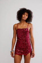 Load image into Gallery viewer, FREE PEOPLE-MIDNIGHT KISS MINI SLIP
