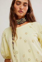 Load image into Gallery viewer, FREE PEOPLE-JESSIE EYELET TEE
