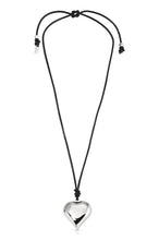 Load image into Gallery viewer, ETTIKA-HEART PENDANT ADJUSTABLE CORD NECKLACE
