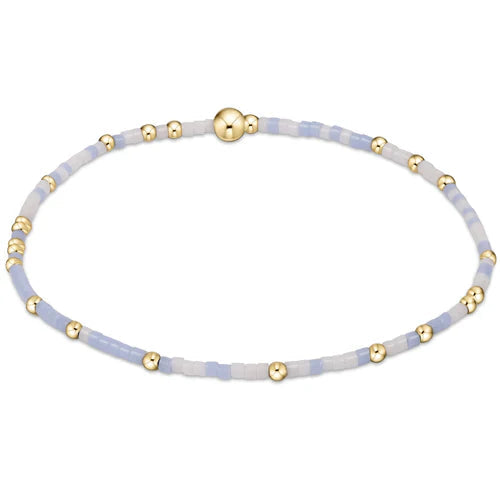 ENEWTON-GAMEDAY HOPE UNWRITTEN BRACELET LIGHT BLUE WHITE