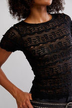 Load image into Gallery viewer, FREE PEOPLE-ANGELINA LACE TEE
