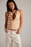 FREE PEOPLE- JAMIE HENLEY STRIPE TANK