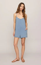 Load image into Gallery viewer, Z SUPPLY- GO EASY JERSEY DENIM ROMPER
