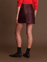 Load image into Gallery viewer, DELUC-THOMAS SKIRT IN WINE
