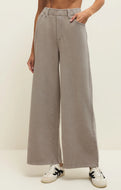 Z SUPPLY-ENTOURAGE KNIT PANT IN OYSTER