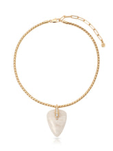 Load image into Gallery viewer, ETTIKA-SOLSTICE PENDANT CHOKER IN BONE
