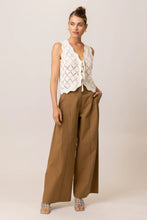 Load image into Gallery viewer, LINE AND DOT-ALEZA TIED SWEATER VEST
