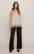 Load image into Gallery viewer, Z SUPPLY-ROSELLE LACE CAMI IN FROSTED PEARL
