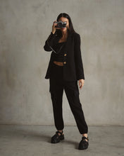 Load image into Gallery viewer, CARE TUCKER- MORRISON INTERLOCK BLAZER

