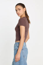 Load image into Gallery viewer, GOOD AMERICAN-SUPER STRETCH BABY TEE
