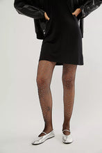 Load image into Gallery viewer, FREE PEOPLE- GLITTER FISHNET TIGHTS
