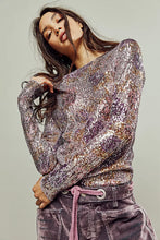 Load image into Gallery viewer, FREE PEOPLE- PRINTED GOLD RUSH TOP
