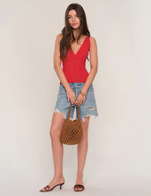 Load image into Gallery viewer, HEARTLOOM-MAXWELL TOP IN SCARLETT
