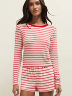 Z SUPPLY-NIGHT IN STRIPES LONG SLEEVE TOP