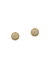 Load image into Gallery viewer, TAI-CZ BUTTON STUD EARRINGS
