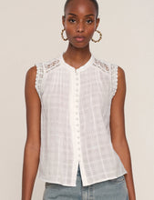 Load image into Gallery viewer, HEARTLOOM-SOLA TOP IN EGGSHELL

