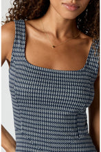 Load image into Gallery viewer, FLORENCE BY MILLS- HOUNDSTOOTH SLEEVELESS MINI DRESS
