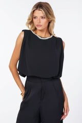 BISHOP+YOUNG-MONROE BUBBLE HEM TOP