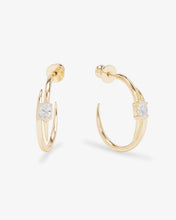 Load image into Gallery viewer, MELINDA MARIA-SHE’S ON POINT LASSO HOOPS
