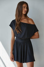 Load image into Gallery viewer, BY TOGETHER-SOLANGE ONE SHOULDER MINI DRESS
