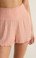 Load image into Gallery viewer, Z SUPPLY-DAWN SMOCKED RIB SHORT IN BELLINI
