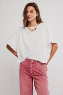 FREE PEOPLE-NEXT LEVEL TEE
