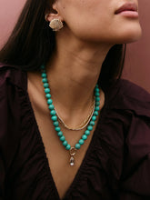 Load image into Gallery viewer, BAUBLEBAR-JANETTE BEADED RING NECKLACE-TURQUOISE
