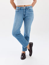Load image into Gallery viewer, DAZE-REBEL MID RISE SLIM STRAIGHT JEAN
