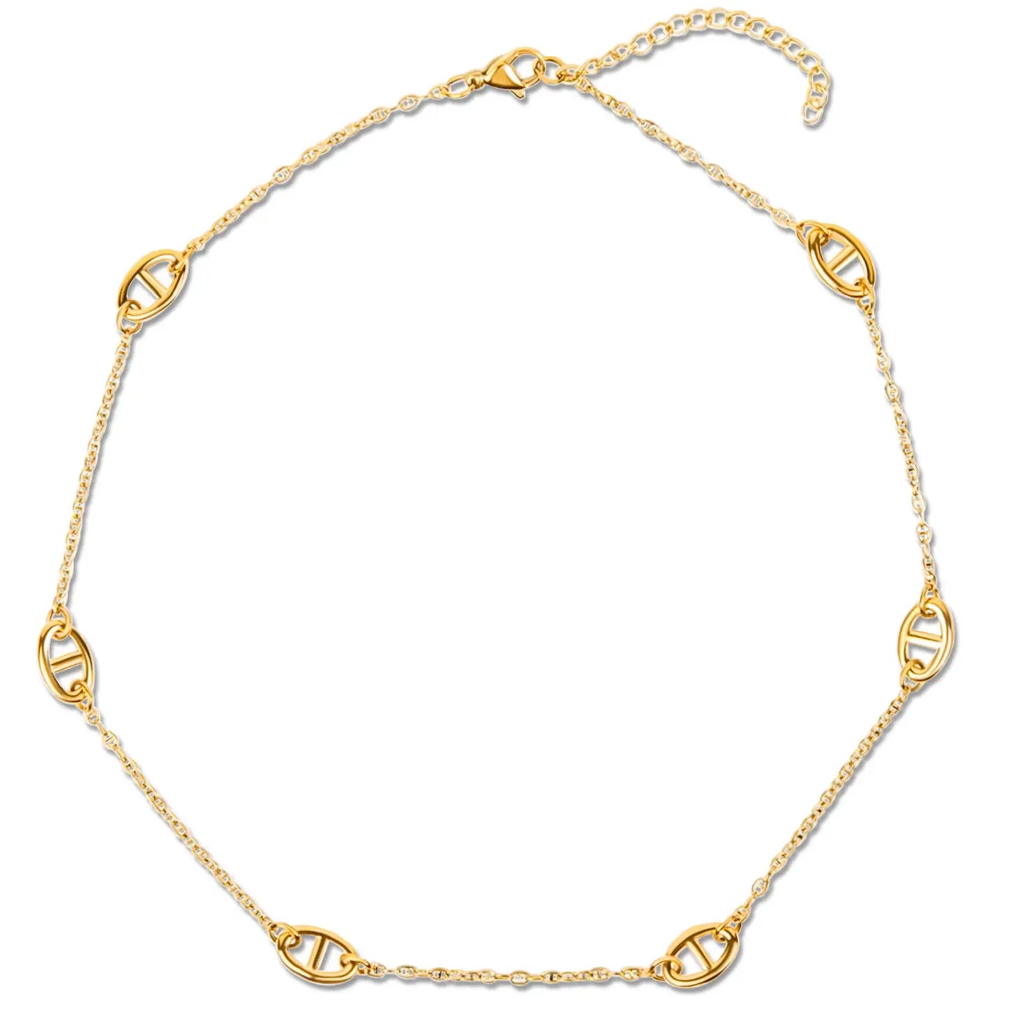 Ellie Vail- Mabel Anchor Chain Necklace