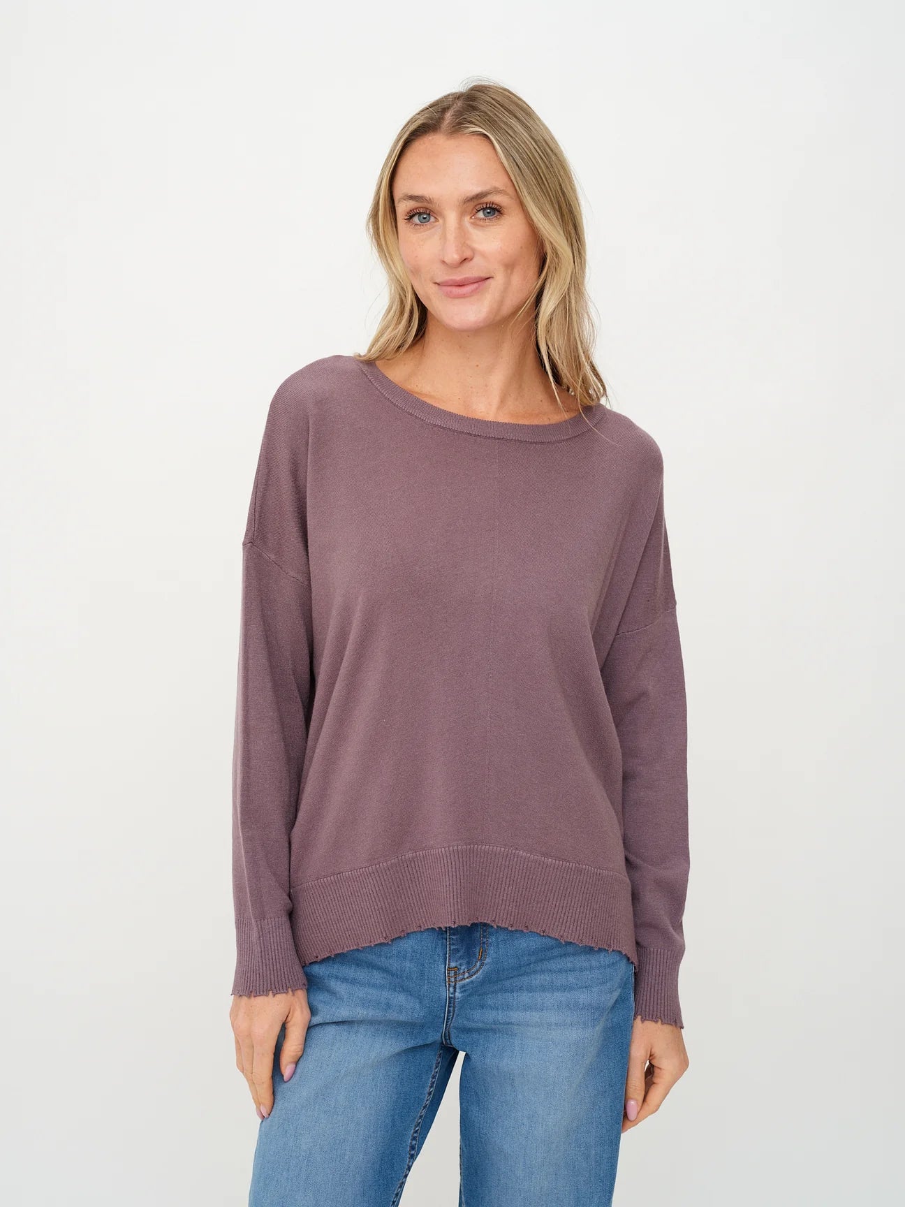 SIX FIFTY-ANGLI CREW NECK SWEATER