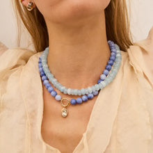 Load image into Gallery viewer, BAUBLEBAR-JANETTE BEADED RING NECKLACE SODALITE

