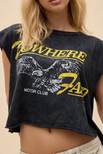 Load image into Gallery viewer, DAYDREAMER-NOWHERE FAST CROPPED MUSCLE TANK
