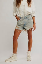 Load image into Gallery viewer, FREE PEOPLE-NOW OR NEVER DENIM SHORT
