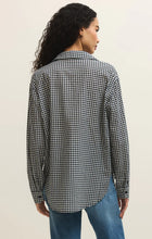 Load image into Gallery viewer, Z SUPPLY-SEAPORT GINGHAM BUTTON-UP IN ECLIPSE
