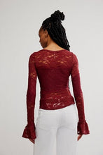 Load image into Gallery viewer, FREE PEOPLE-LACE LAYERING LONG SLEEVE
