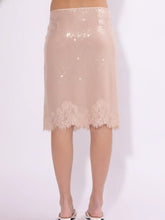 Load image into Gallery viewer, BERRY MELLOW- SEQUIN MIDI SKIRT
