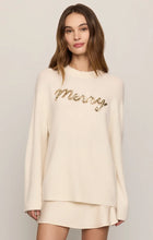 Load image into Gallery viewer, Z SUPPLY-MERRY AND BRIGHT SWEATER IN SANDSTONE
