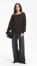 Load image into Gallery viewer, DELUC-CATALPA SWEATER IN CHOCOLATE BROWN
