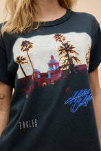 Load image into Gallery viewer, DAYDREAMER-EAGLES HOTEL CALIFORNIA REVERSE TEE

