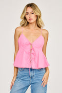 LUCY PARIS-HAVEN BOW TIE TOP