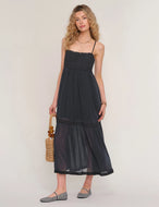 HEARTLOOM-TANIA DRESS IN BLACK