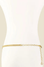 Load image into Gallery viewer, ETTIKA-GOLD RUSH CHAIN LINK BELT

