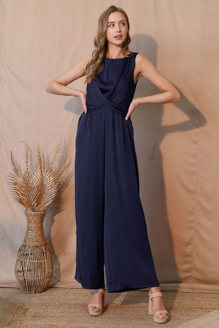 KLD-NAVY JUMPSUIT