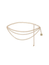 Load image into Gallery viewer, ETTIKA-MODERN EDGE LAYERED WAIST CHAIN
