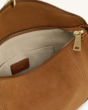 Load image into Gallery viewer, JW PEI-JAYLA FAUX SUEDE METAL PENDANT EMBELLISHED SHOULDER BAG
